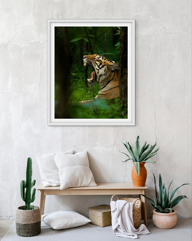 Reign – Tiger Canvas Wall Art for Bold Interior Spaces